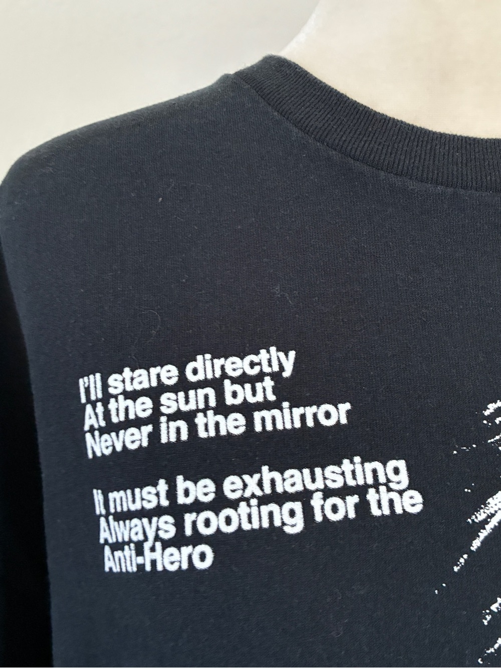 Taylor Swift Midnights Anti-Hero Lyrica and Portrait Tee - Size 2X - Picture 3 of 14